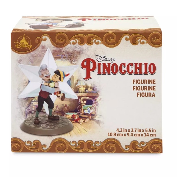 Disney Parks Pinocchio and Geppetto Mini Figure New‎ with Box - Picture 1 of 4